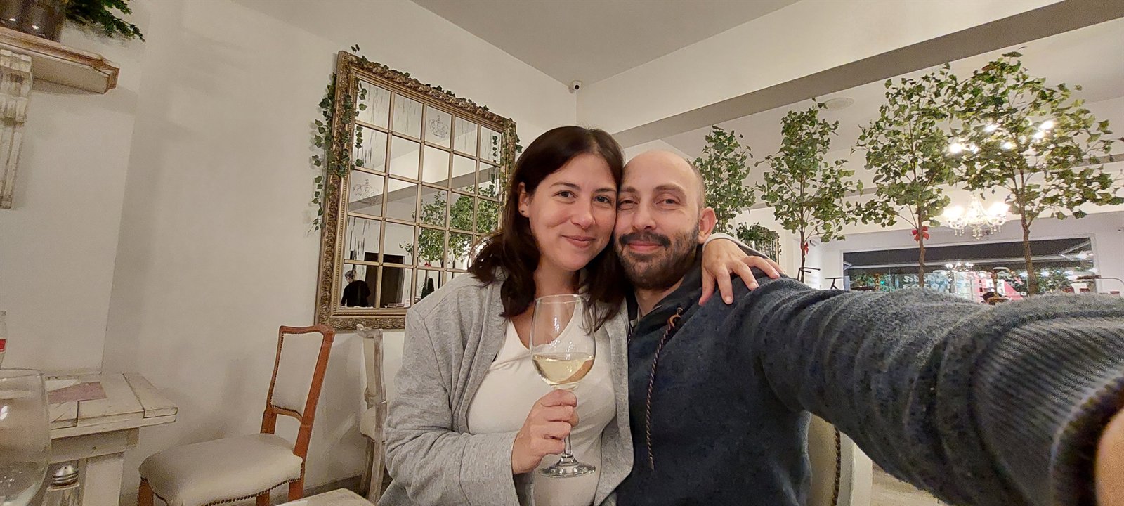 Yanina y Mauro compartiendo una salida