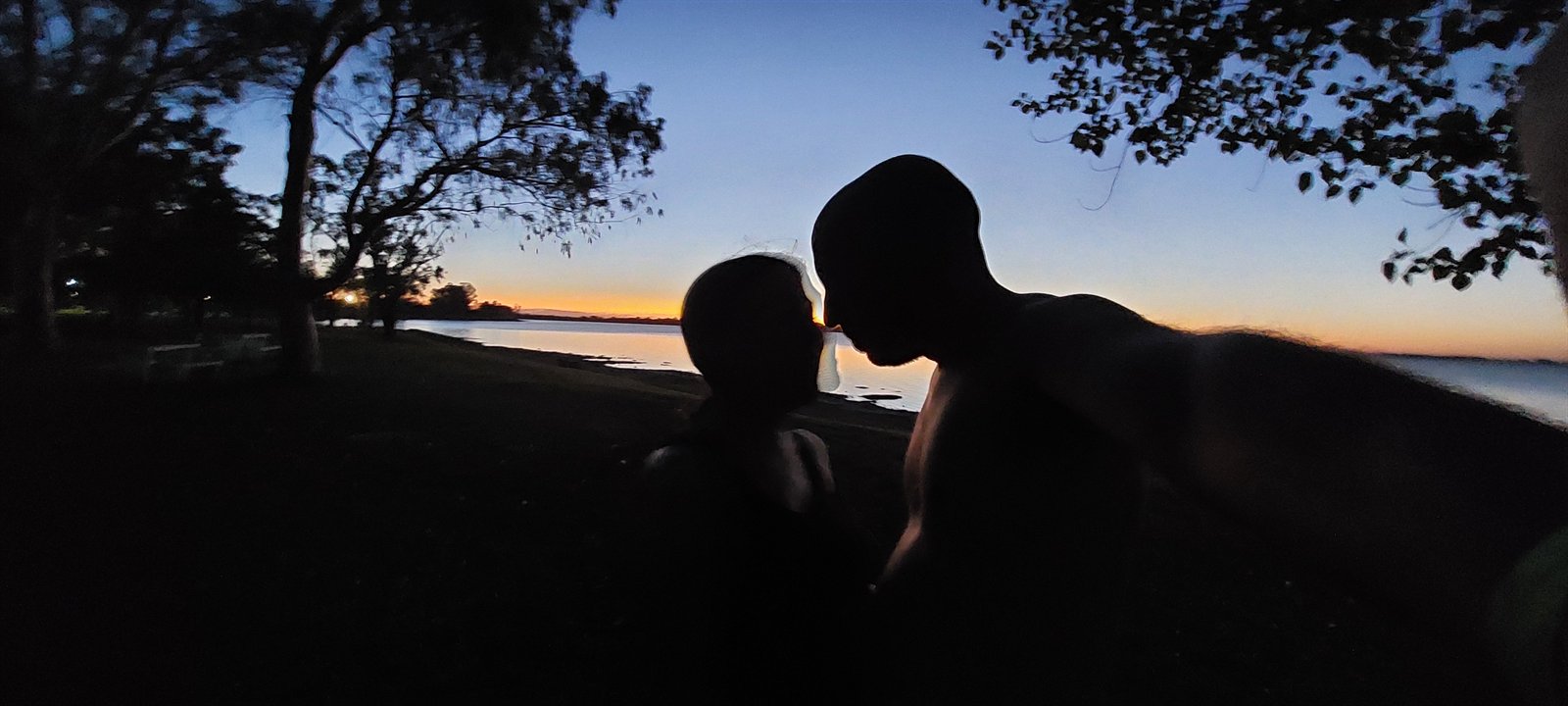Yanina y Mauro de paseo